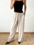 Pantalon ancho lino spandex cintura elastizada Quentin - tienda online