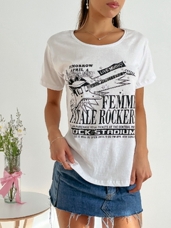 Remera algodón Rock stadium stadkap