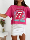 Remera Overzise gastada Rolling Stones Voodoo LoungeKap en internet