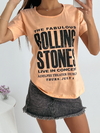 Remera algodón Rolling stones live in concert rlickap en internet