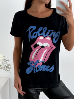 Remera algodon Rolling Tongue Tonguekap - comprar online