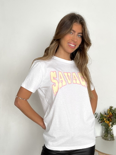 Remera algodón Savage - tienda online