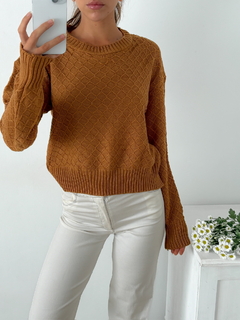 Sweater punto enrejado fantasia Sevilla - tienda online