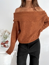 Sweater hombros caidos Shoulder - BENKA