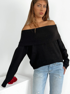 Sweater hombros caidos Shoulder