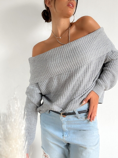 Sweater hombros caidos Shoulder - BENKA