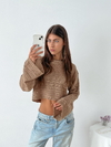 Sweater calado manga ancha Spiaggia - tienda online