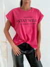 Remera algodón manga rebatible Stay Wild WildATL - comprar online