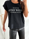 Remera algodón manga rebatible Stay Wild WildATL - BENKA