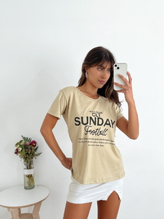 Remera algodón Sunday footballkap - tienda online