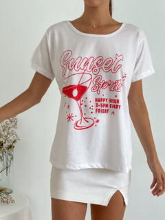 Remera algodon Sunsetkap