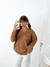 Imagen de Sweater oversize escote en V y trenzas Silvie