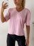 Remera algodón amplia manga princesa y escote V Tauro en internet