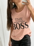 Remera algodón The boss - tienda online