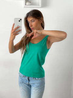 Musculosa basica algodon Tokio - tienda online