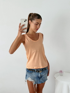 Musculosa basica algodon Tokio - tienda online