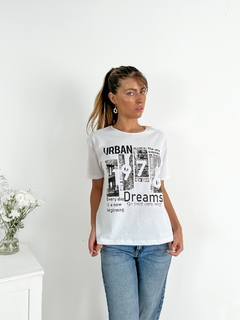 Remera algodón Urban dreams - comprar online