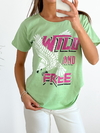 Remera algodón Wild free wilfrkap en internet