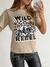 Remera algodón Wild Rebel - BENKA