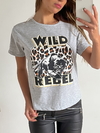 Remera algodón Wild Rebel - tienda online