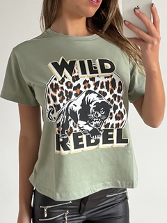 Remera algodón Wild Rebel