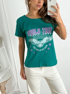 Remera algodón World Tour - tienda online