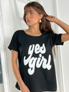 Remera algodon Yes Girl