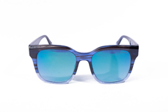 Anteojo de Sol - Las Oreiro - Modelo 6134 Espejado Azul Dama - comprar online