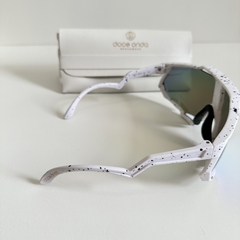 Óculos Esportivo Branco Espelhado - comprar online