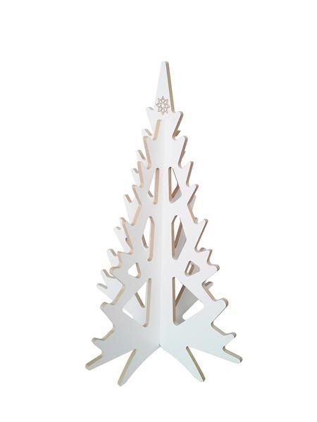 Arbol de navidad blanco - pequeño 88 cm