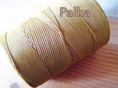 fio náutico com toque de viscose 3mm Palha