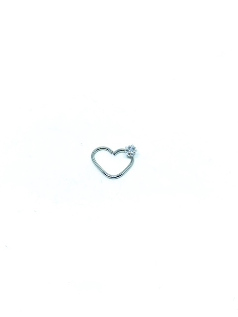 Piercing coração daith orelha esquerda Prata 1199 - comprar online