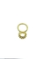 Argola Dourada 3050 - comprar online