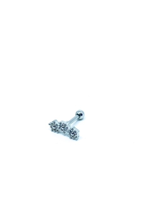 Piercing Tragus 3 Flores 3073 - comprar online