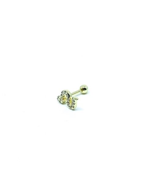 Piercing Dourado Serpente Peq 3322 - comprar online