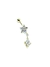 Piercing Umbigo Dourado 3351 - comprar online