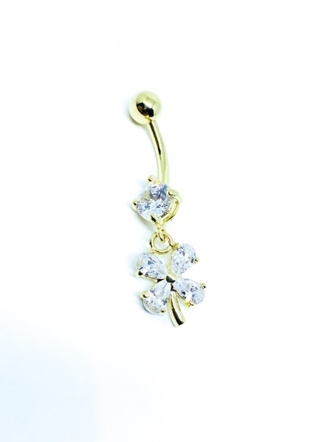 Piercing Umbigo Dourado 3352 - comprar online