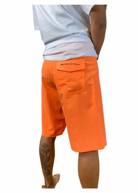 Bermuda HD Surf Tactel Laranja - comprar online