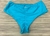 Tanga Alta Beira Amar com Costura Levanta Bumbum Azul T - comprar online