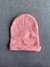 Gorro Tricot Rosa Bebe