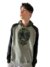 Blusa Moletom HD Verde Mescla com Camuflada