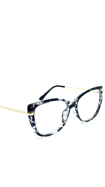 Óculos de Grau Cristal c/ Preto - comprar online