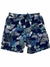 Shorts MVT Mauricinho Estampado Azul