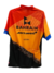 Camiseta Ciclismo Strava Masculina Laranja e Vermelho - comprar online