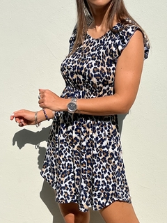 Vestido Allison Animal Print - MODA BELLA ARGENTINA