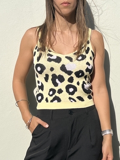 Musculosa Animal print Hilo Lycra en internet