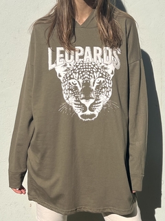 Buzo Leopardo Oversize - tienda online