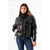 CAMPERA PUFFER ENGOMADA MILE NEGRA - comprar online