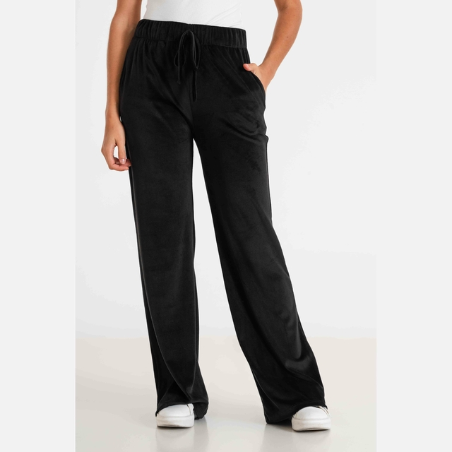 PANTALON DE PLUSH CON LAZO