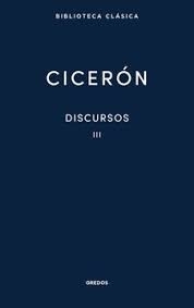 Discursos III Cicerón